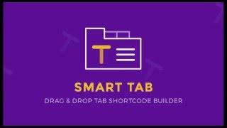 Smart Tabs - Drag & Drop Tab Shortcode Builder for WordPress