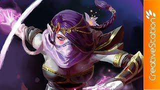 Templar Assassin /Dota 2/ - Speed Painting (#Photoshop) | CreativeStation