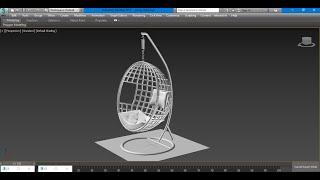 3Dsmax Tutorials, Tutorial on Modeling a Stylish Swing Chair in 3dsmax
