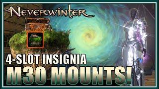 Neverwinter - 4-Slot Mount Update for Module 30 - New Insignia Bonuses & Mounts!