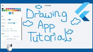 Flutter Tutorial: Drawing App (CustomPaint)