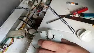 Repair washing machine drain switch