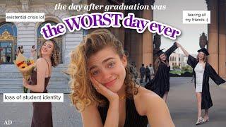 How I'm Feeling After Graduating.  | Post-Grad Diaries