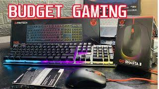 FANTECH K613L ( FIGHTER II ) keyboard and G13 ( RHASTAII ) mouse