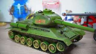 Танковый бой между танками T34 и Tiger103. Лучшие игрушки Второй мировой войны