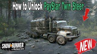 SnowRunner Season 3 - How to Unlock Paystar 5600TS | NEW Vehicle