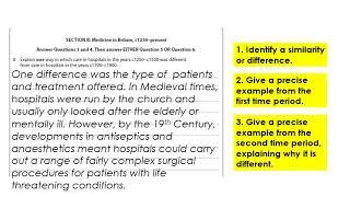 Edexcel GCSE History: Medicine in Britain walkthrough