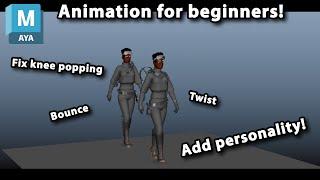 Animating your first walk cycle - Part 5: Polish and personality