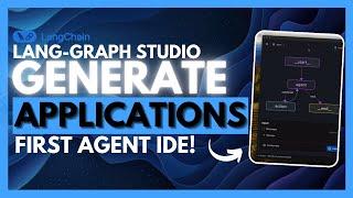 LangGraph Studio: First Agent IDE - Create AI Agents and Applications!