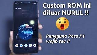 Poco F1 Android 14 Rising OS - Review Custom ROM & Cara Pasang