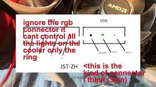 HOW TO - AMD Wraith Prism Cooler RGB USB Cable MOD!