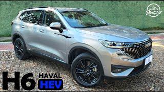 GWM Haval H6 HEV: Um SUV híbrido, espaçoso, completão e ainda entrega 243 cavalos - Canal VeiculARTE