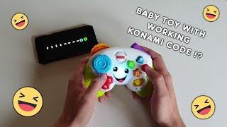 The Konami Code Works on a Fisher-Price Toy?