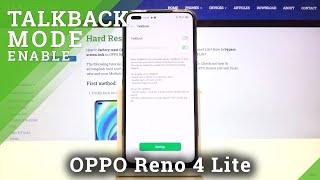 How to Activate Talkback in OPPO Reno 4 Lite – Find Screen Reader