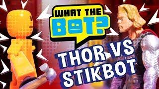 Stikbot vs Thor  | What The Bot? (Part 3)