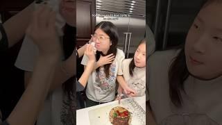 How to distract my kids from their favorite cake within 1 SEC #funnyvideo #comedy #relatable #lol