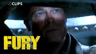 Fury | The Perfect Ambush (ft. Brad Pitt) | CineClips