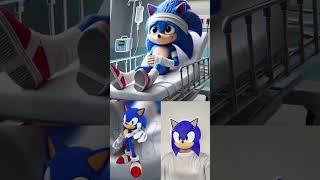 Sonic characters get medical treatment! #sonic #amy #tails #knuckles #shadow #eggman