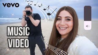 WORK DATE | filming a music video with my husband on the beach, healing my pelvic pain & takeout!