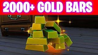 Fast Method To Collect Gold Bars in Fortnite Chapter 5 Season 3 - Plunder Gold Bars Fortnite