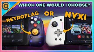 Retroflag Nintendo Switch Controller Review AND versus Nyxi joycon