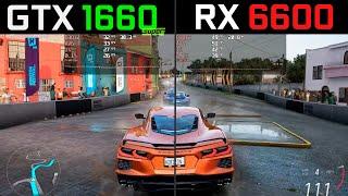 GTX 1660 SUPER vs RX 6600 in 6 Games