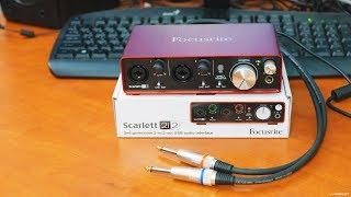 На что способен аудиоинтерфейс Focusrite Scarlett 2i2 2nd Gen?