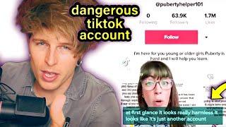 PubertyHelper101: A Dangerous TikTok Account