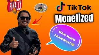 FINALLY TIKTOK MONETIZED  //how much Earnings?? @yonjan07sm