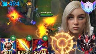 BEST ROLE to CLIMB CHALLENGER! | Kayle Grandmaster Ranked Wild Rift Gameplay