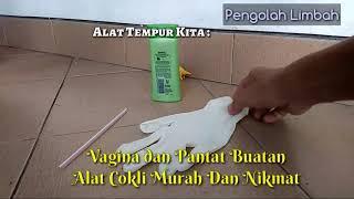 BUAT PRIA JOMBLO BOLEH COBA SENDIRI INI VAGINA PALSU BUATAN TANGAN, KREATIF SANGAT! ENAK DAN NIKMATT