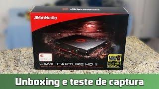 AverMedia Game Capture HD II: unboxing e teste de captura