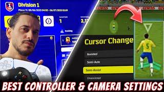 EFOOTBALL 23 - BEST CONTROLLER & CAMERA SETTINGS TO GIVE YOU AN ADVANTAGE/MORE WINS (TUTORIAL)
