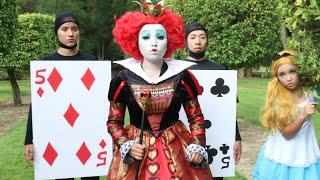 Tim burton 'Queen of Hearts' Makeup Tutorial 