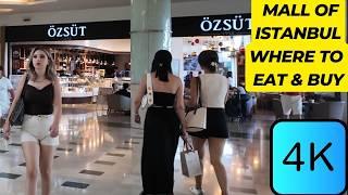 Walking Biggest Mall of Istanbul Where to Eat & Buy