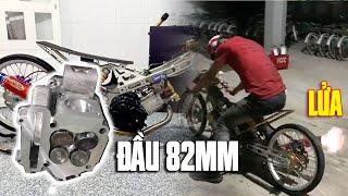 Dàn hơi Exciter Open trái 82mm Khủng như "Tám Hai" của Clb ĐÔNGSPEED Tây Ninh