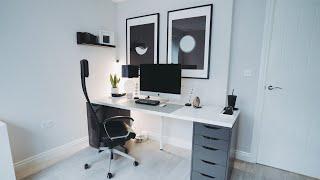 2020 Productivity Desk Workspace Setup | Working From Home