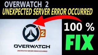 Unexpected Server Error Occurred #Overwatch 2 | overwatch2 #unexpected server || by borntoplaygames