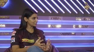 Sanjana catches up with Shubman Gill ahead of KKR vs SRH | IPL 2020