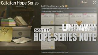 [100% Complete] Hope Series Note Dossier Location - Undawn