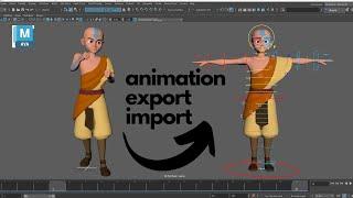 MAYA ANIMATION TUTORIAL: HOW TO EXPORT & IMPORT ANIMATION IN MAYA | DEKHO CGI