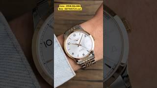 ĐỒNG HỒ LONGINES RECORD COLLECTION DIAL TRẮNG NIỀNG VÀNG SANG TRỌNG L2.820.5.76.7 #L28205767