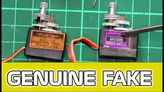 MG90S Servos  - "Genuine Fake" Tower Pro vs Racestar Metal Geared Servos