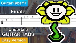 Undertale - Finale Guitar Tutorial [TABS] (Easy)