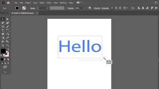 how to change font size in illustrator