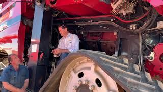 Brett Aspher   Moving Pinch Point on Case IH Harvester