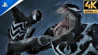 Symbiote Suit vs Venom Boss Fight (Ultimate Difficulty) - Spider-Man 2 PS5 (4K)