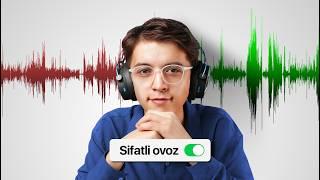 Telefonga sifatli ovoz yozish | Bepul mobilografiya kursi, 9-dars | Ustoz AI