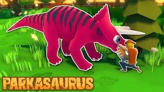 HATCHING NEW DINOSAURS! - Parkasaurus Gameplay - Dinosaur Park Simulator Game Ep.1