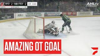 AMAZING GOAL: Cameron Hughes Scores Between-The-Legs Overtime Game-Winner For The Texas Stars